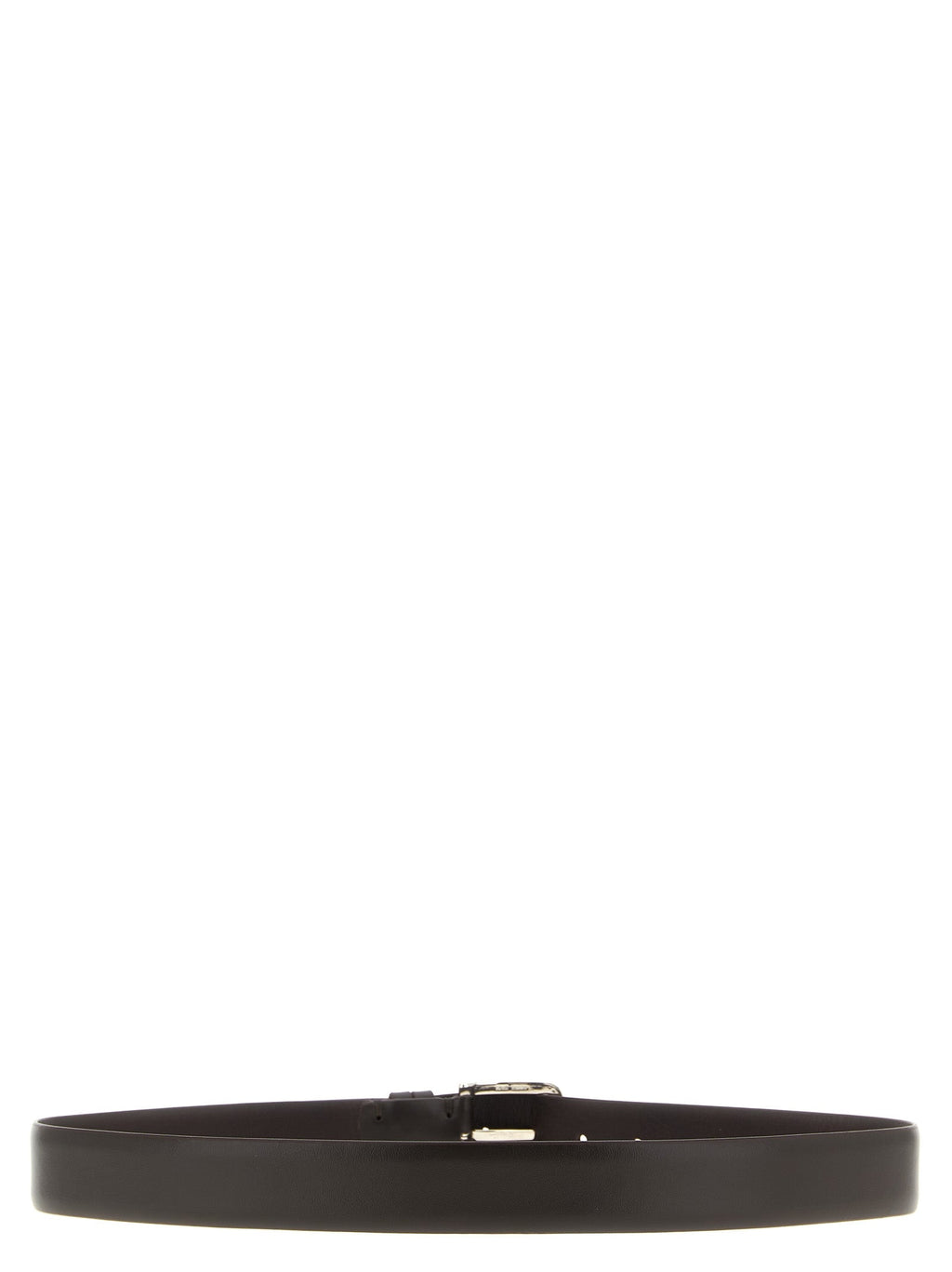 ZERBINI CLAUDIO Brown Leather Regular Belt ZERBINI CLAUDIO
