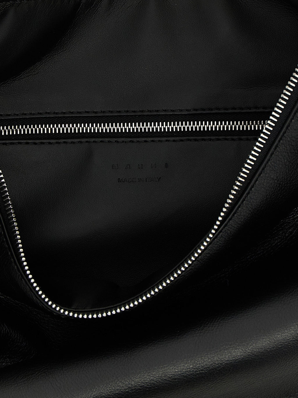 Marni Black Calfskin Shoulder Bag