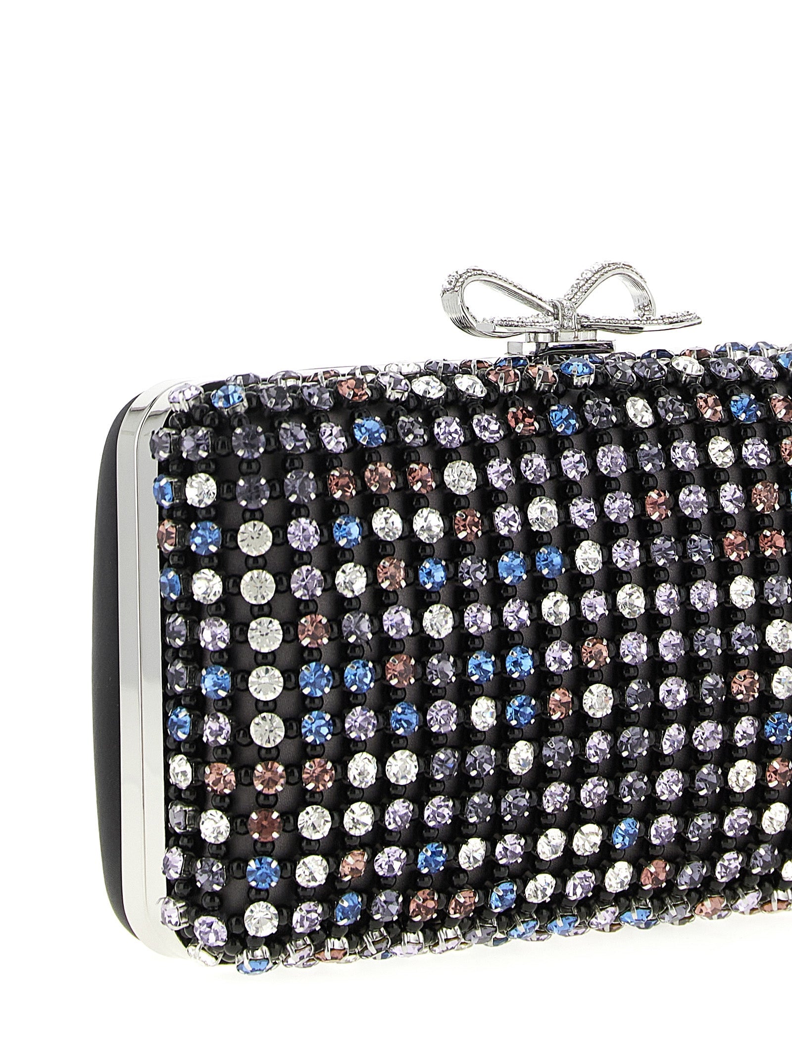 Self-Portrait Multicolor Polyester Clutch Bag