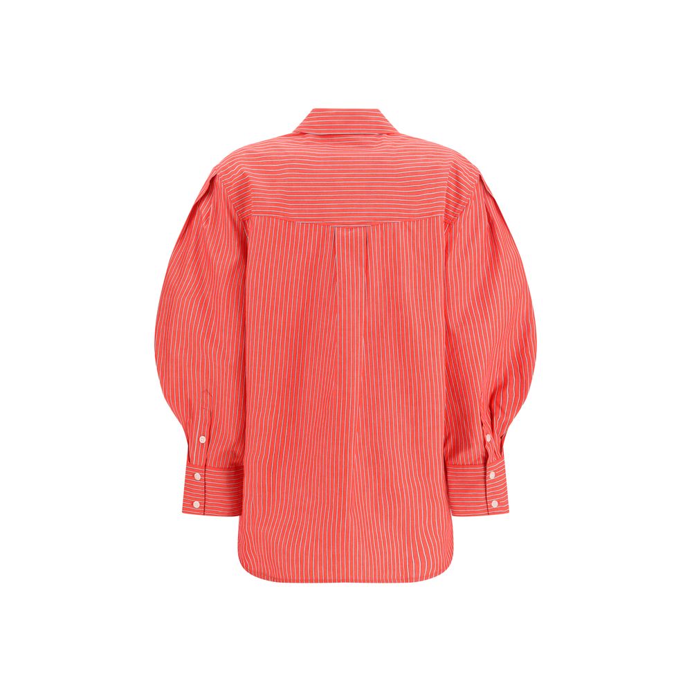 Ganni Multicolor Cotton Blouse