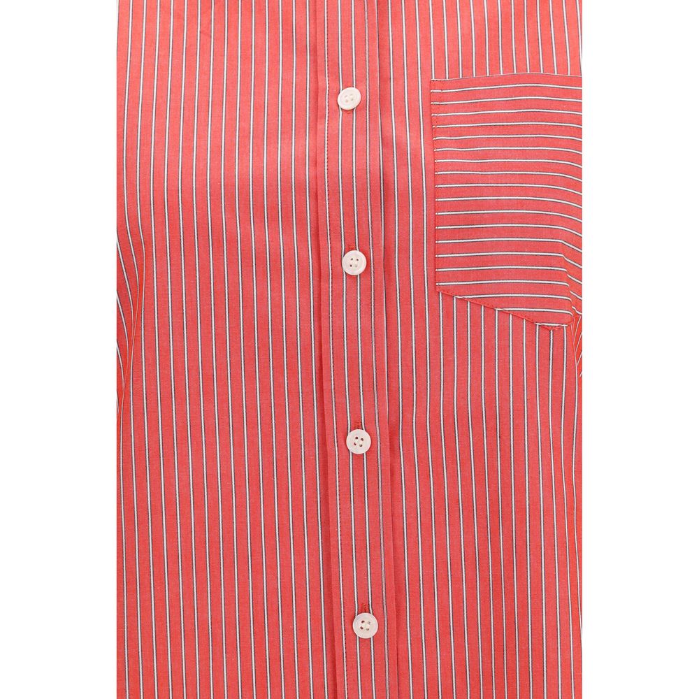Ganni Multicolor Cotton Blouse Ganni