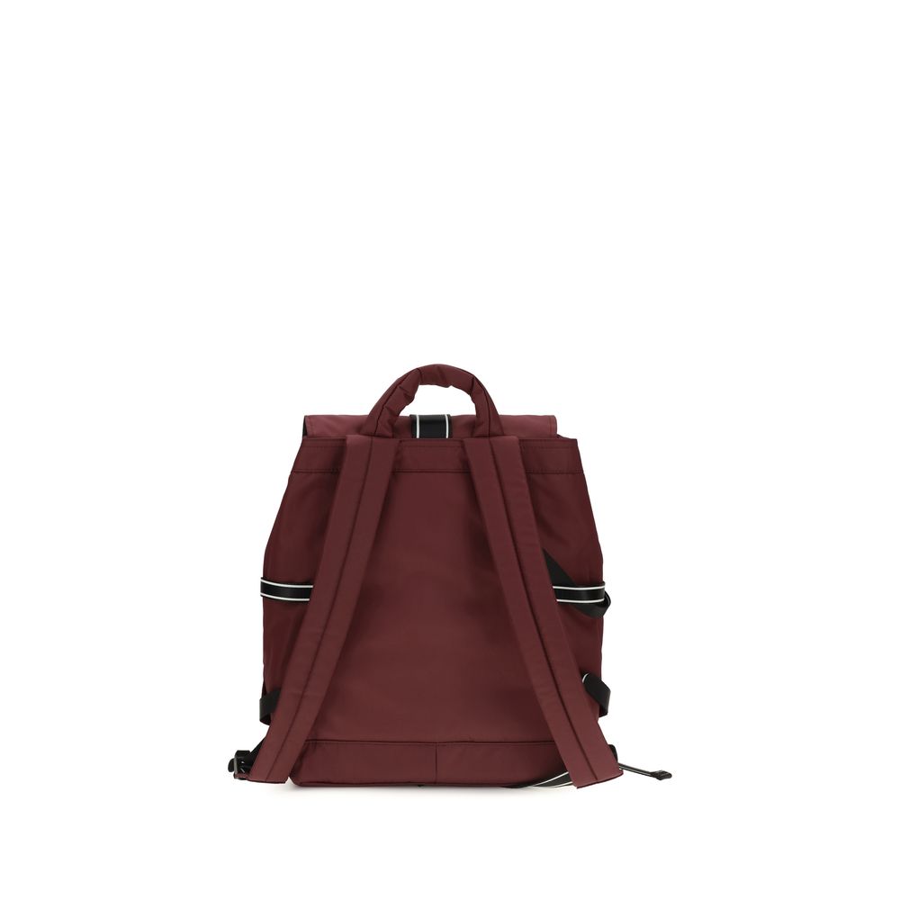 Ganni Bordeaux Recycled Polyamide Backpack