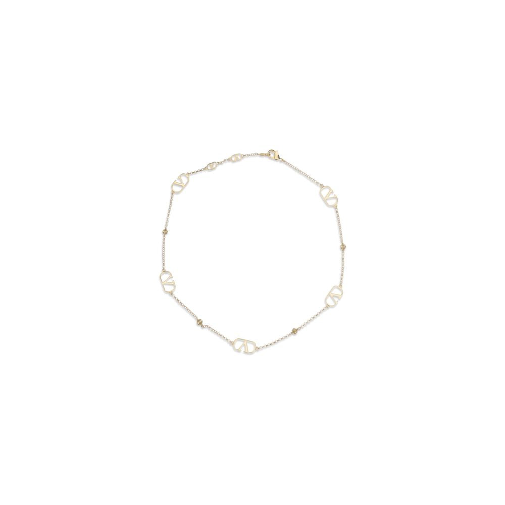 Valentino Garavani Gold Metal Necklace