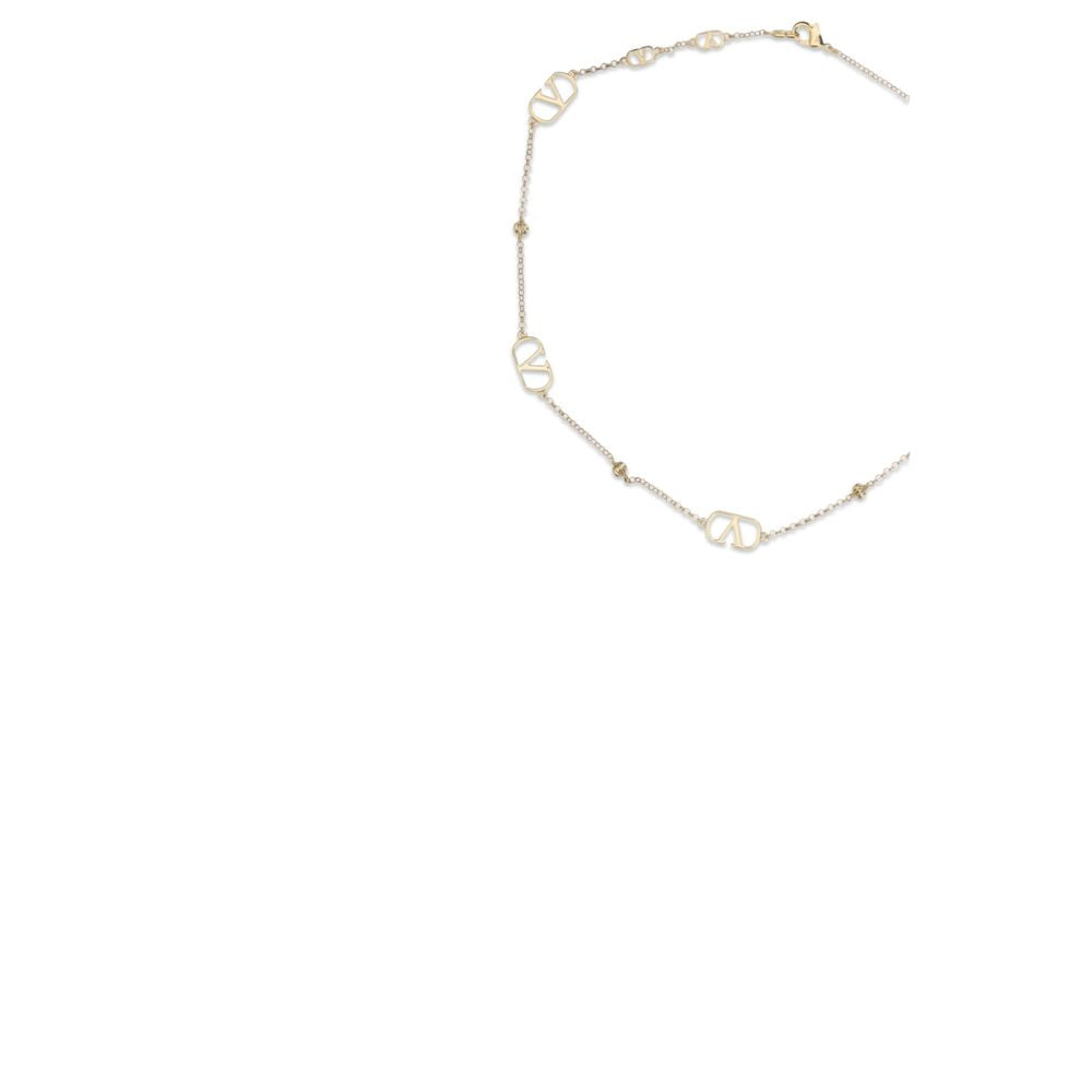 Valentino Garavani Gold Metal Necklace