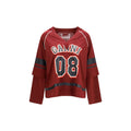 Ganni Bordeaux Polyester Sportswear Ganni