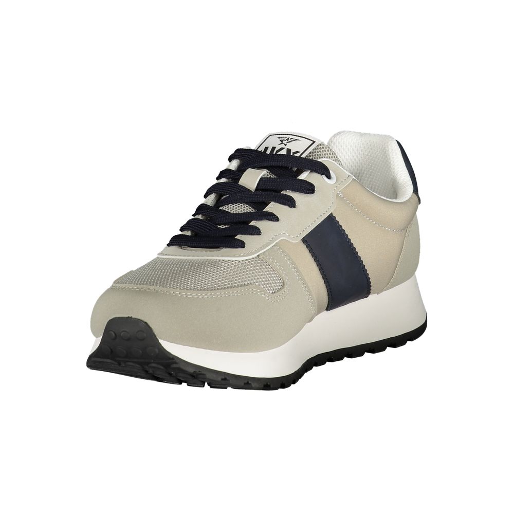 Avirex Beige Polyurethane Mens Sneaker