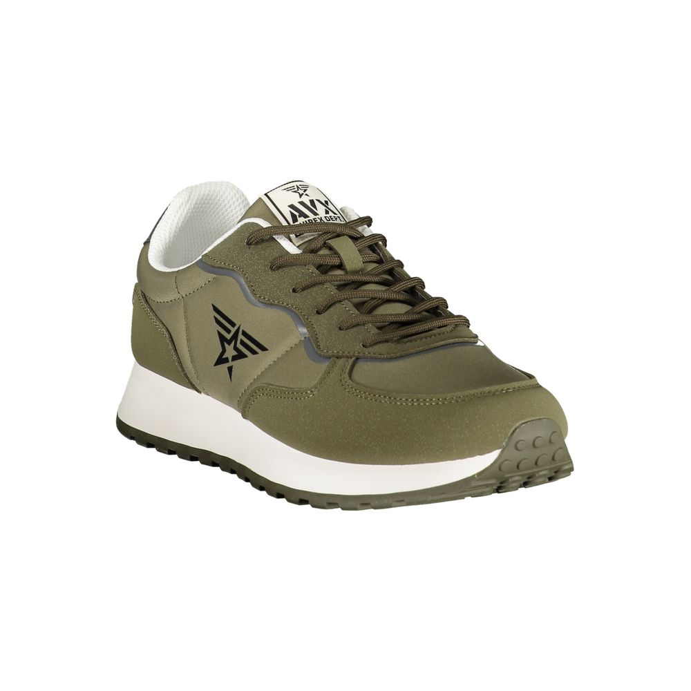Avirex Verde Polyurethane Uomo Sneaker