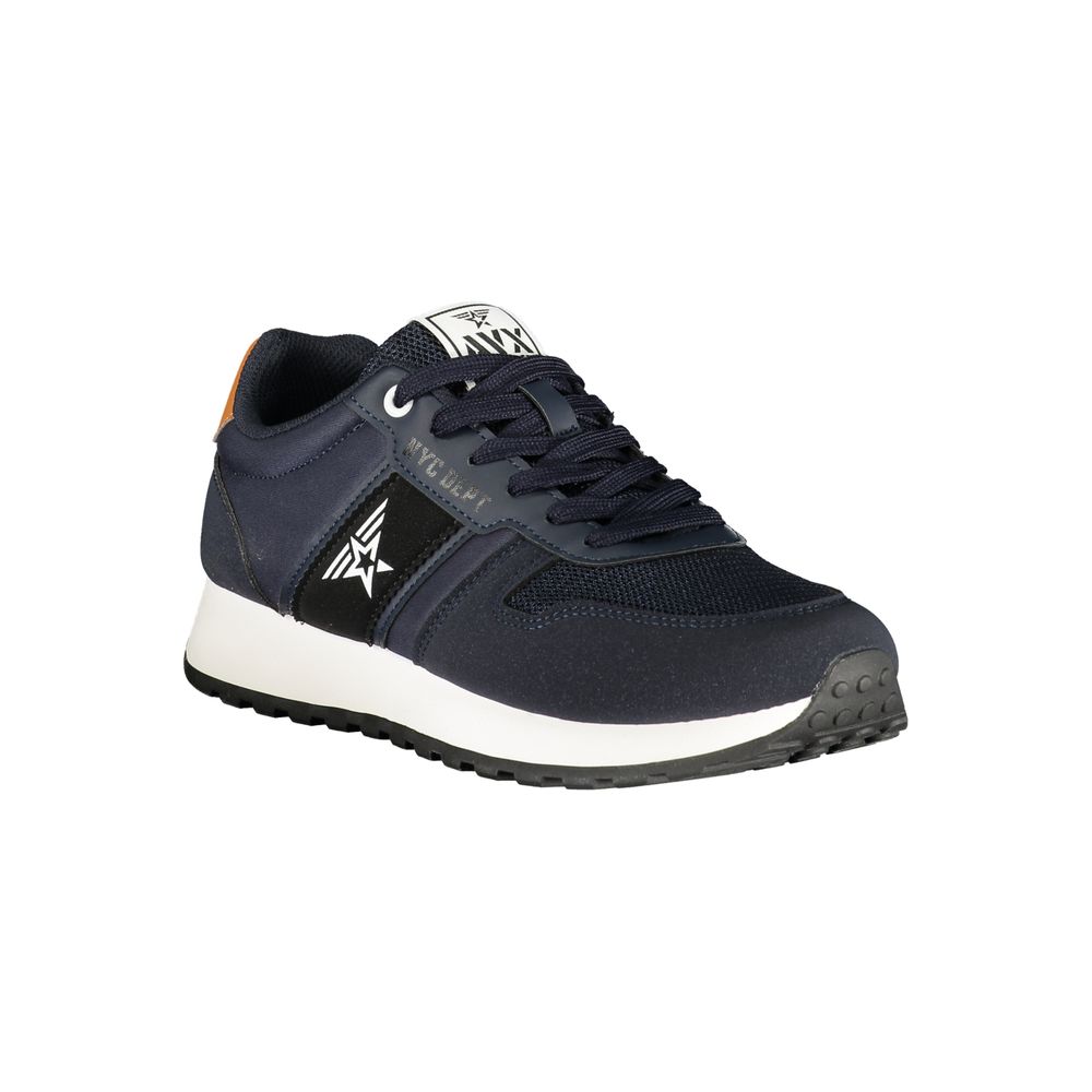 Avirex Blue Polyurethane Men's Sneaker