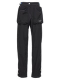 Emilio Pucci Black Polyamide Casual Pants