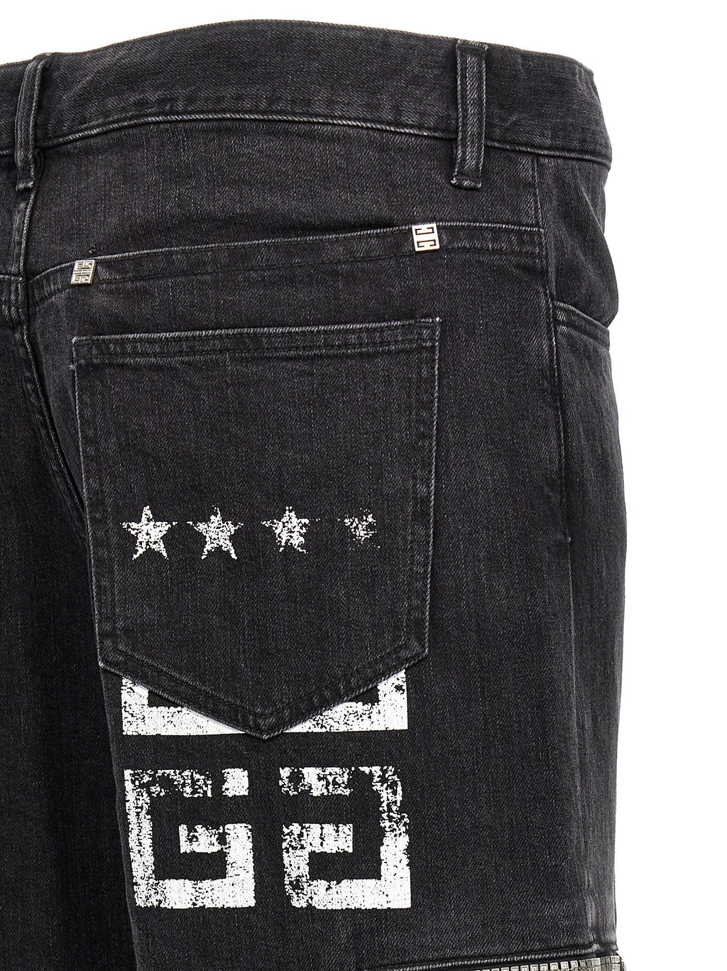 Givenchy Black Cotton Jeans Denim