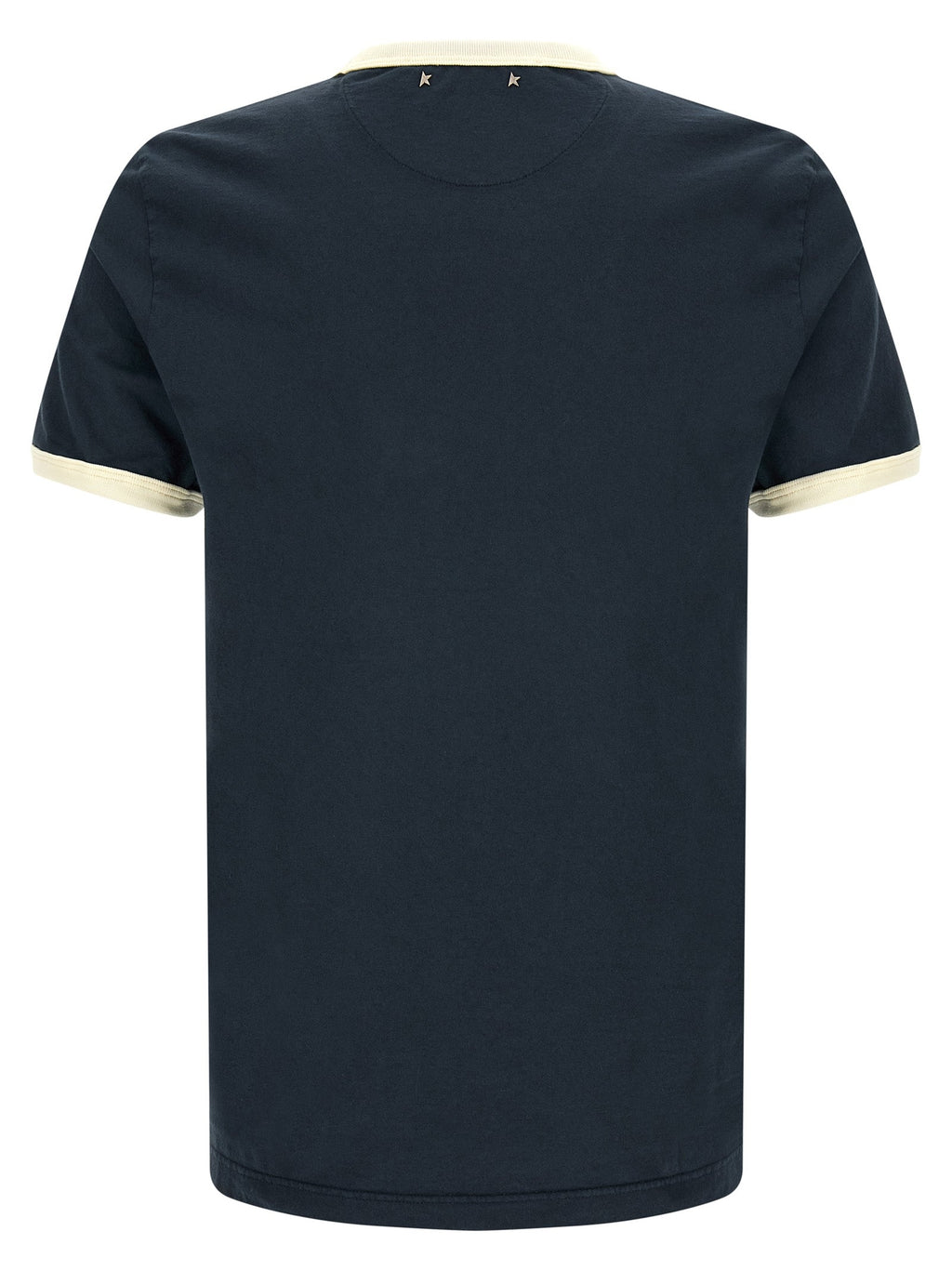 Golden Goose Blue Cotton T-Shirt Golden Goose