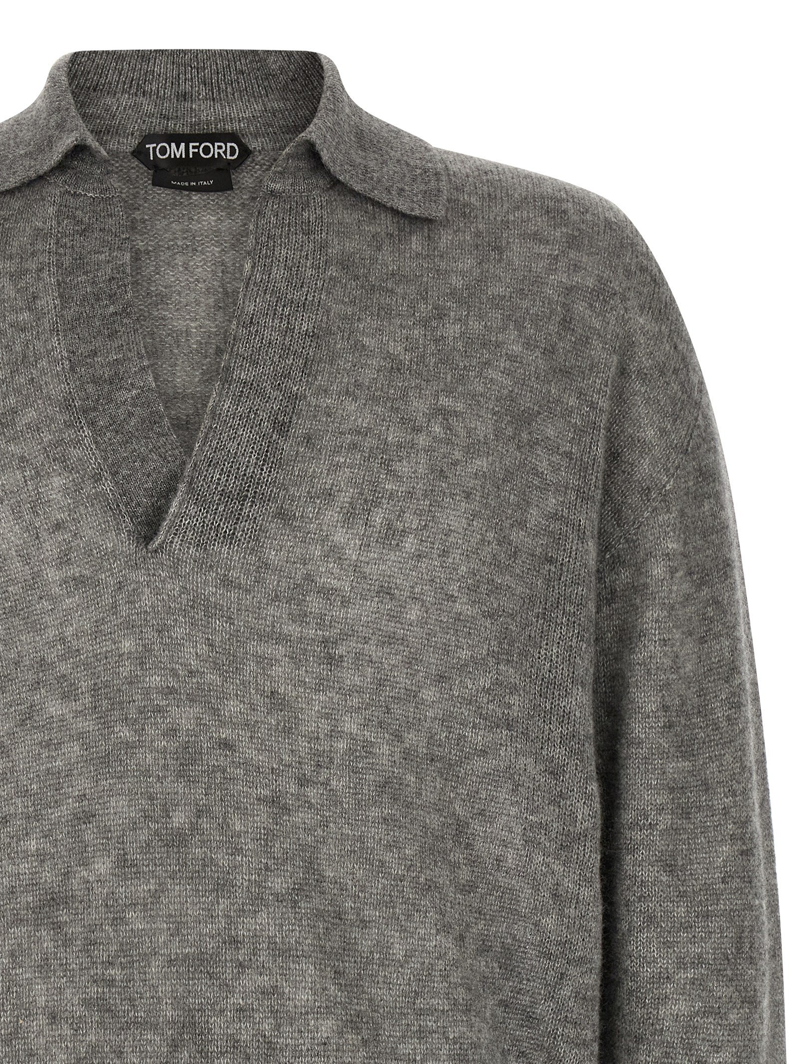 Tom Ford Gray Cashmere Cardigan