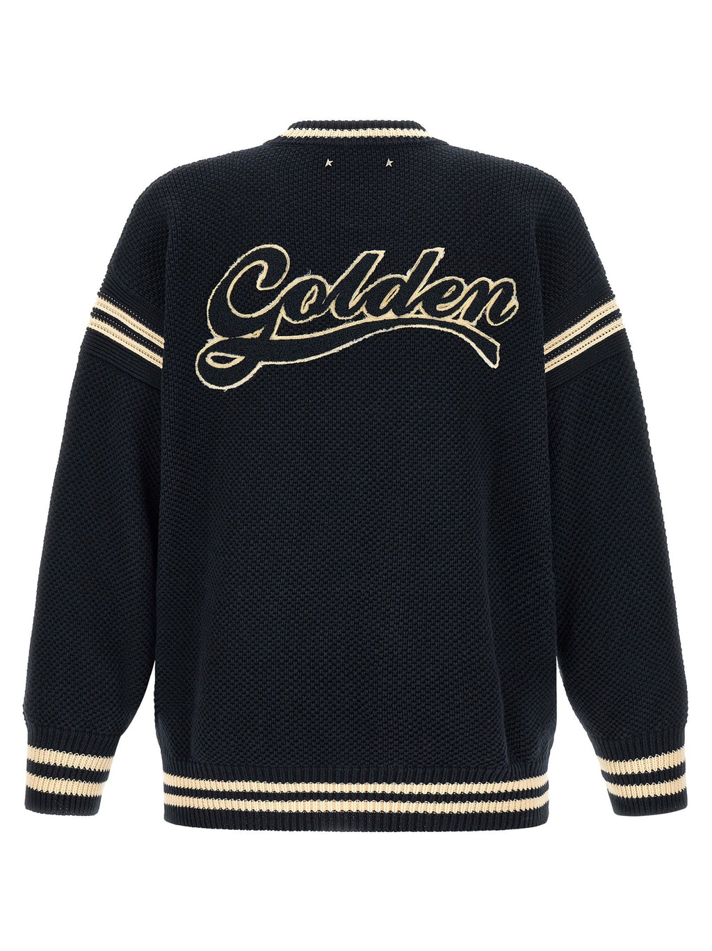 Golden Goose Blue Cotton Cardigan