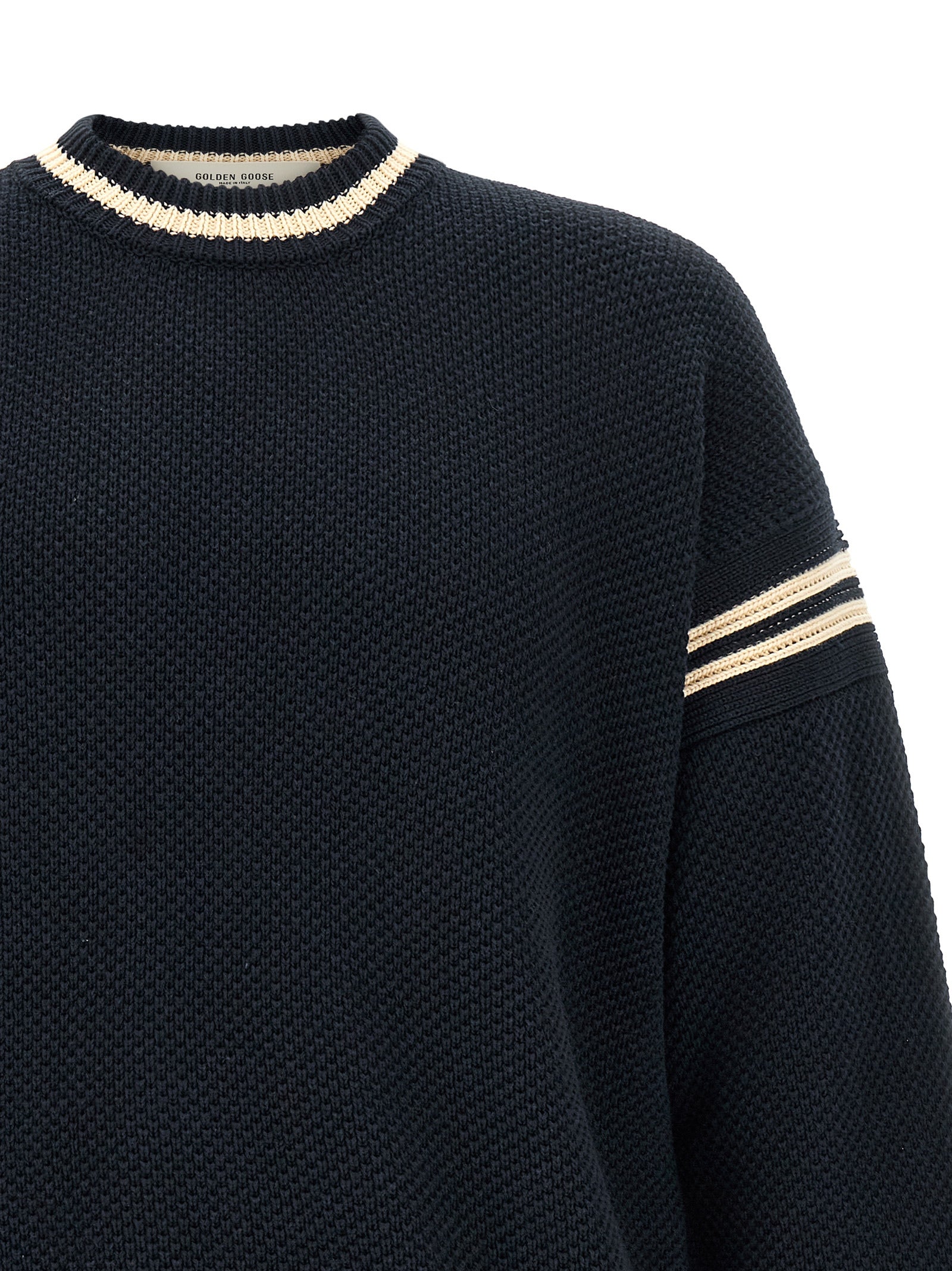 Golden Goose Blue Cotton Cardigan