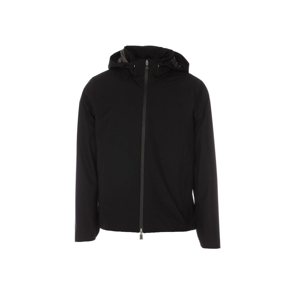 Herno Black Polyester Shell Jacket