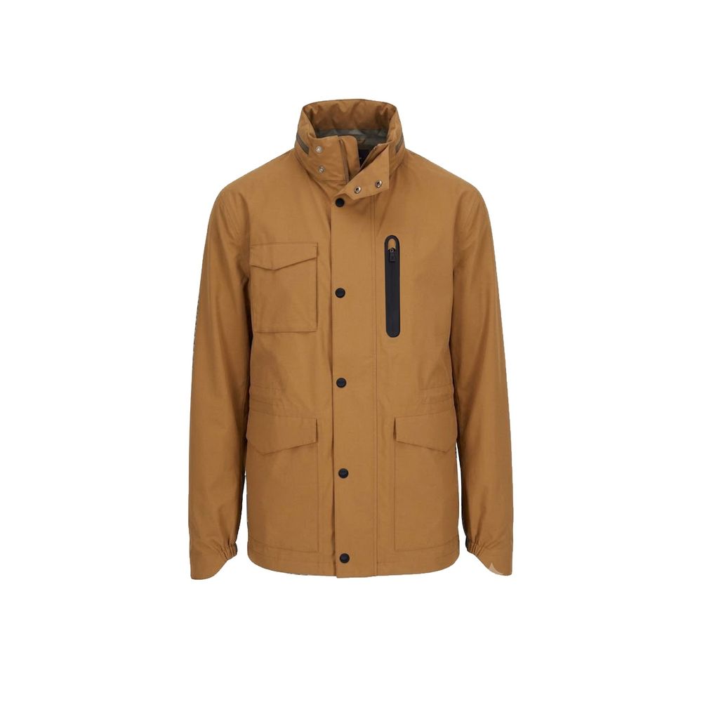 Herno Brown Polyester Jacket