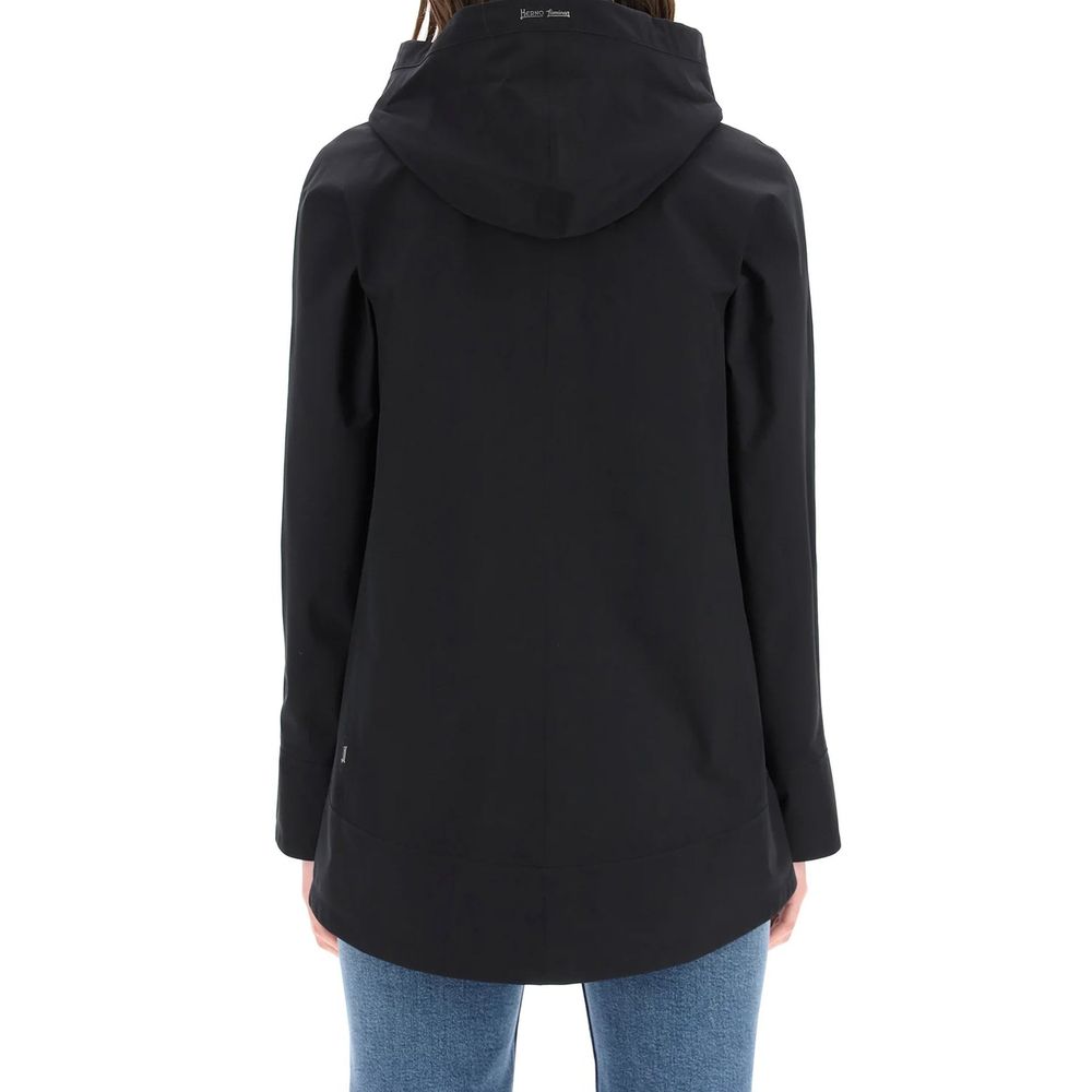 Herno Blue Polyester Shell Jacket