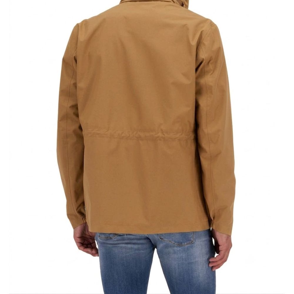 Herno Brown Polyester Jacket