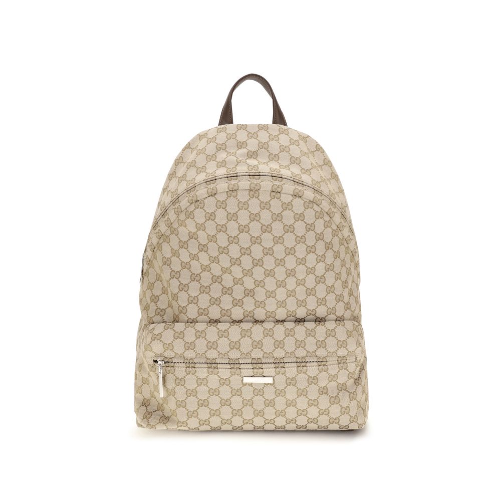 Gucci Beige Polyester Backpack Gucci