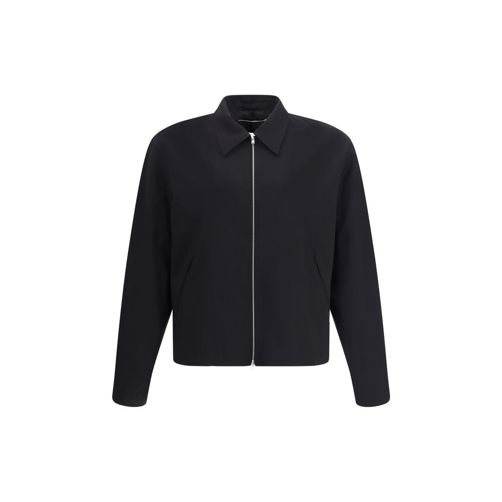 Our Legacy Black Wool Oves Aries Full-Length Jacket