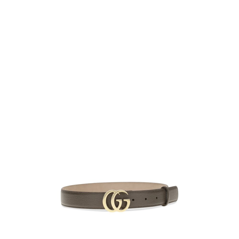 Gucci Brown Calf Leather Bos Taurus Regular Belt