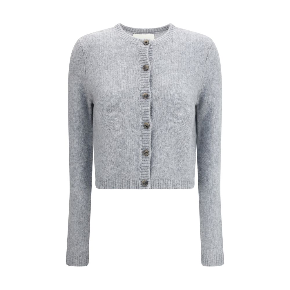 Lisa Yang Gray Cashmere Cardigan