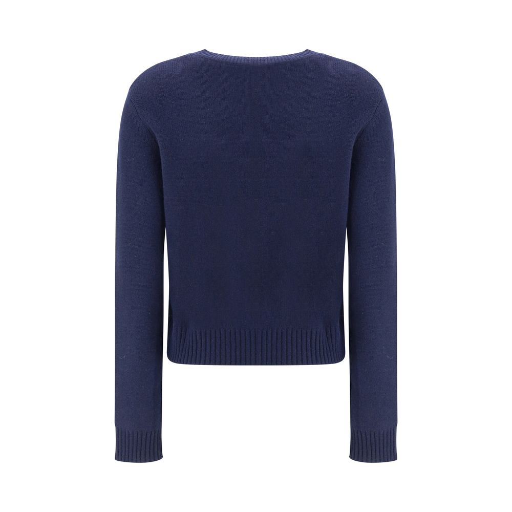 Lisa Yang Blue Cashmere Sweater