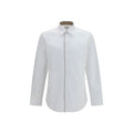 Burberry White Cotton Dress Shirt