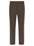 Brunello Cucinelli Brown Cotton Casual Pants