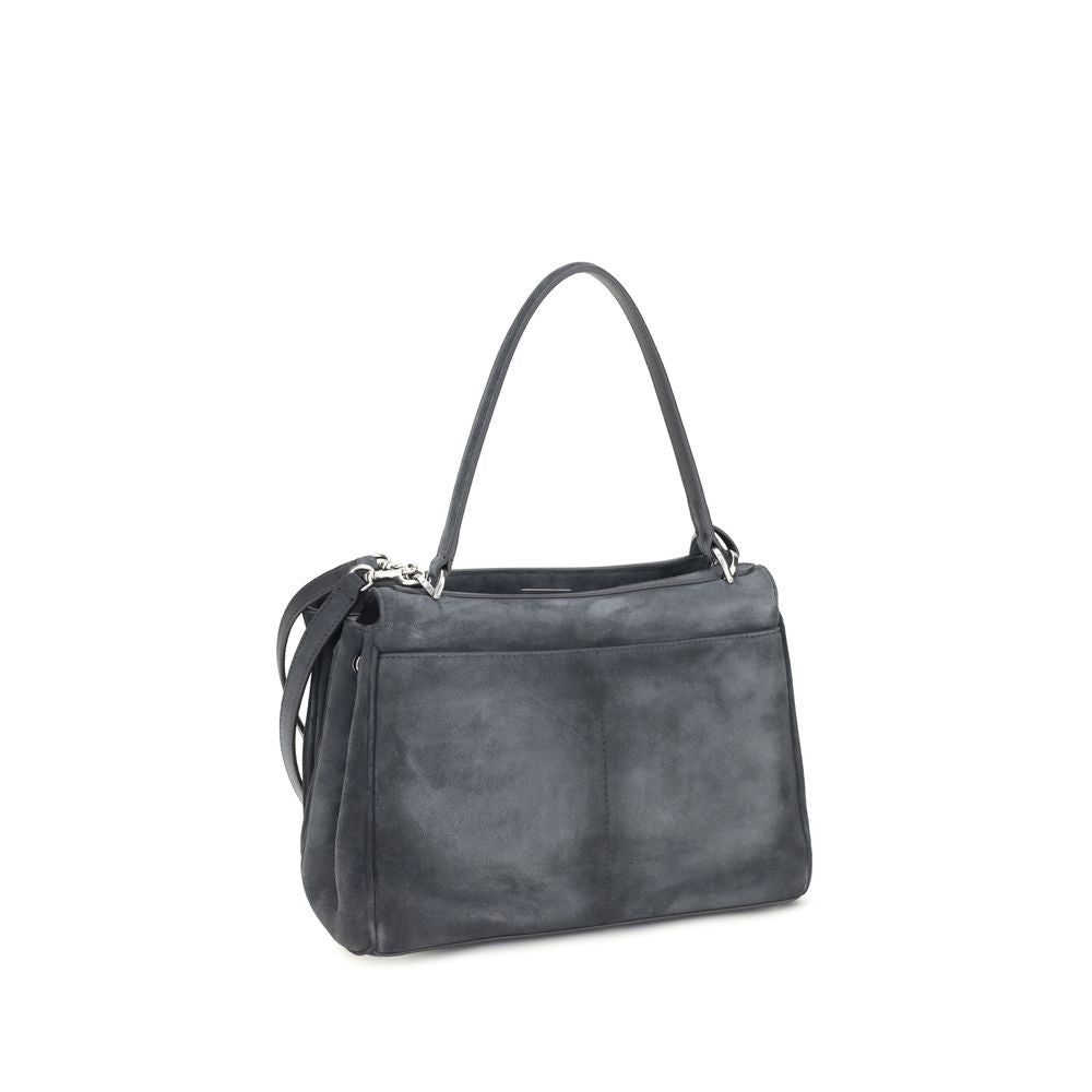 Balenciaga Gray Calf Leather Bos Taurus Handbag