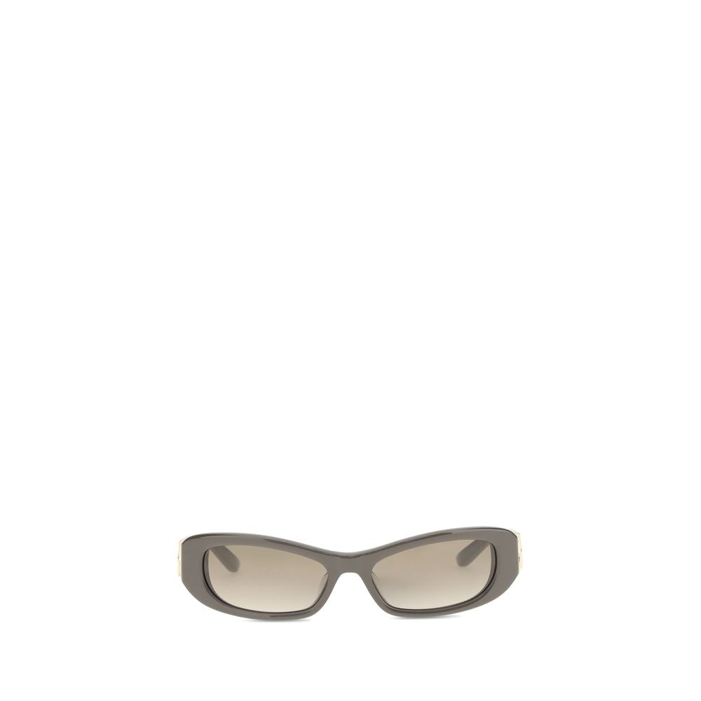 Balenciaga Brown Acetate Sunglasses