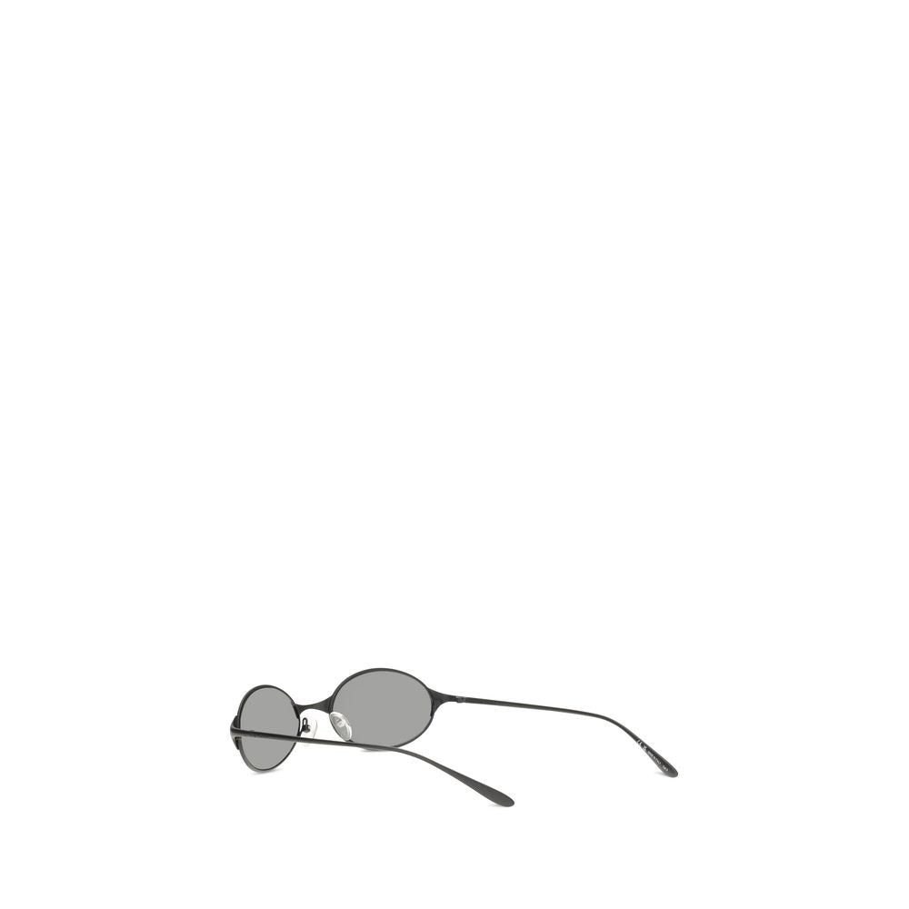 Alexander McQueen Gray Metal Sunglasses