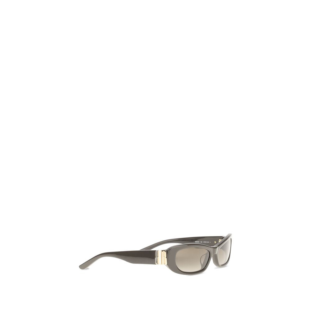 Balenciaga Brown Acetate Sunglasses