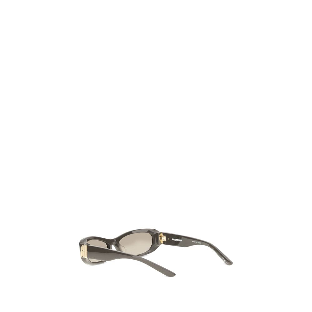 Balenciaga Brown Acetate Sunglasses