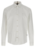 Hugo Boss White Cotton Blouse Hugo Boss