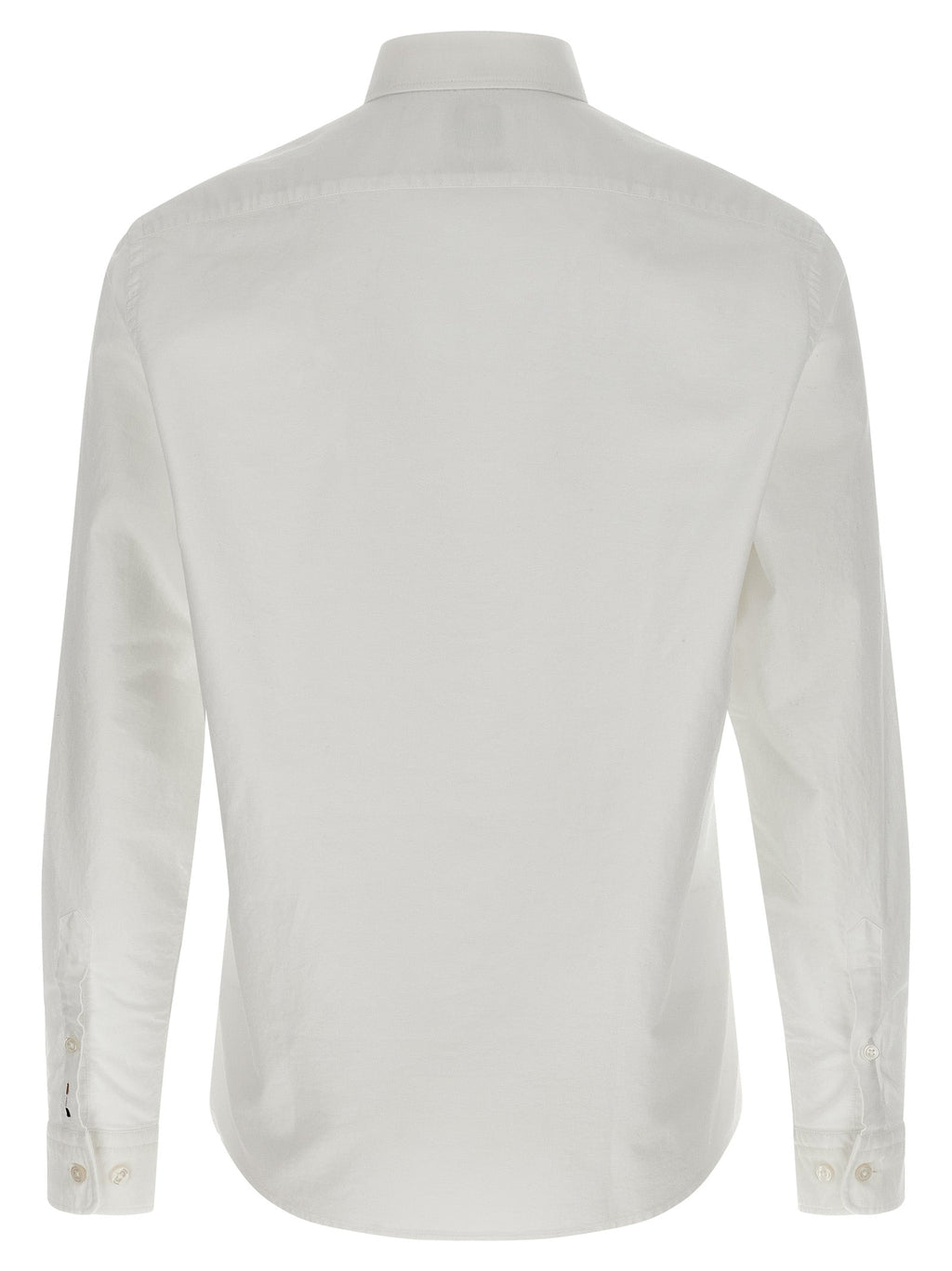 Hugo Boss White Cotton Blouse Hugo Boss