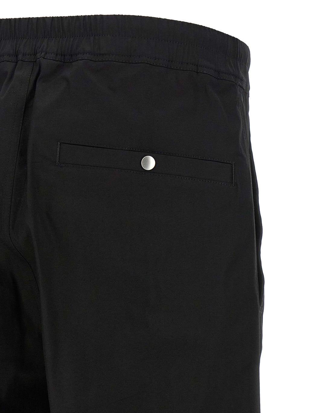 Rick Owens Black Cotton Joggers (Workout Pants)