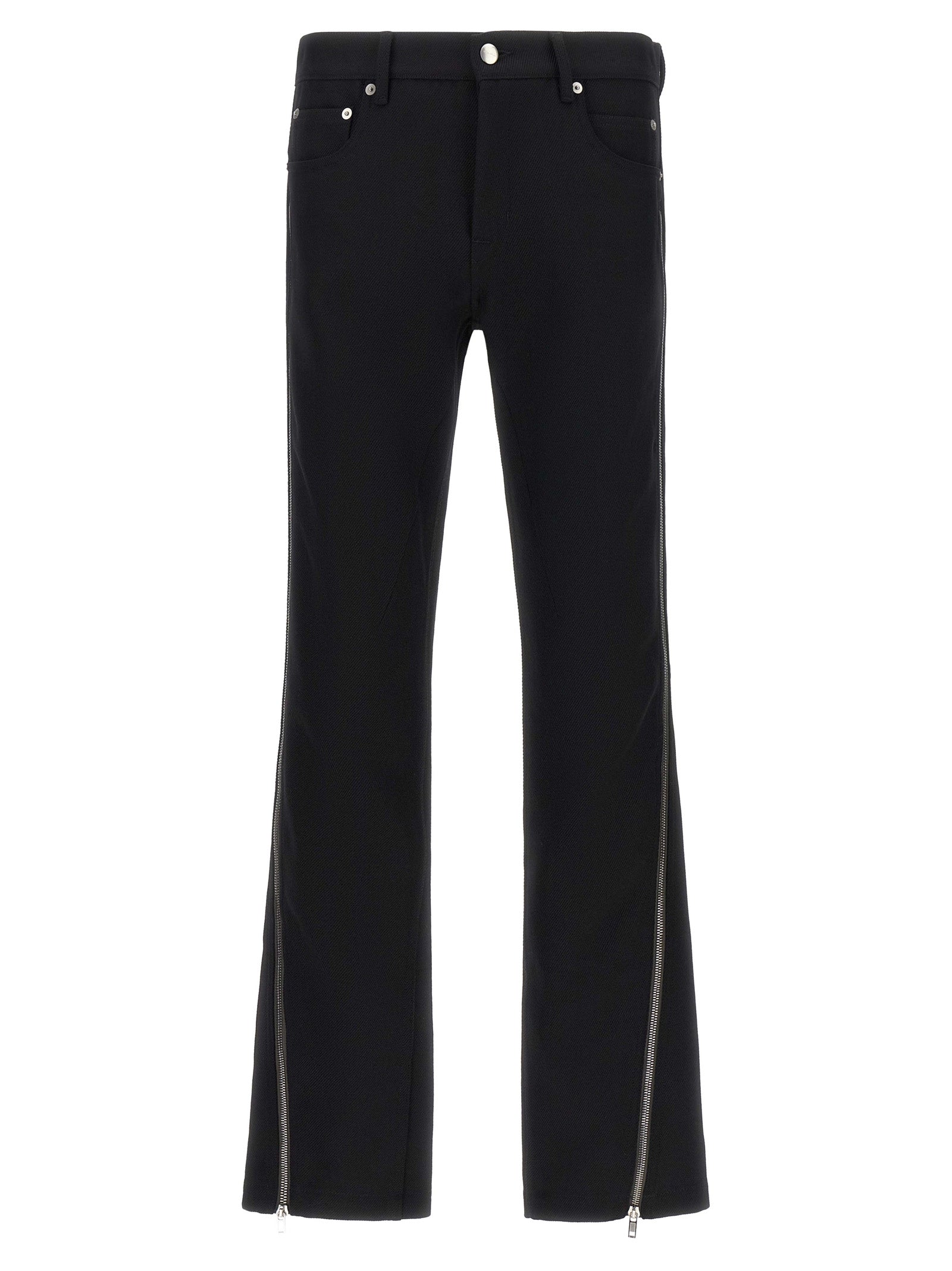Rick Owens Black Virgin Wool Pants