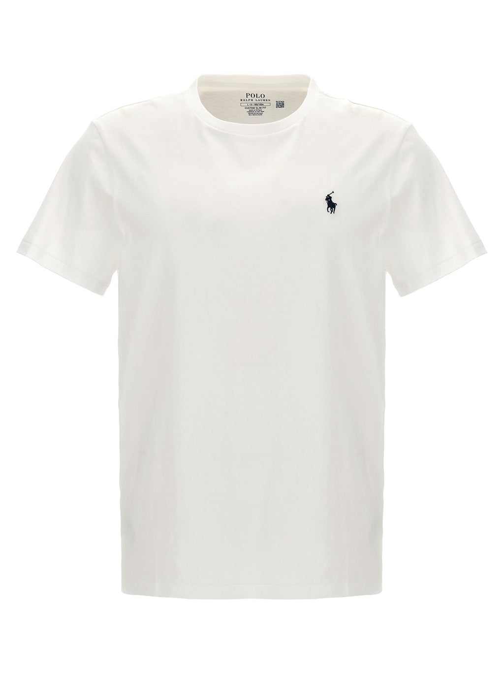 Polo Ralph Lauren White Cotton T-Shirt Polo Ralph Lauren