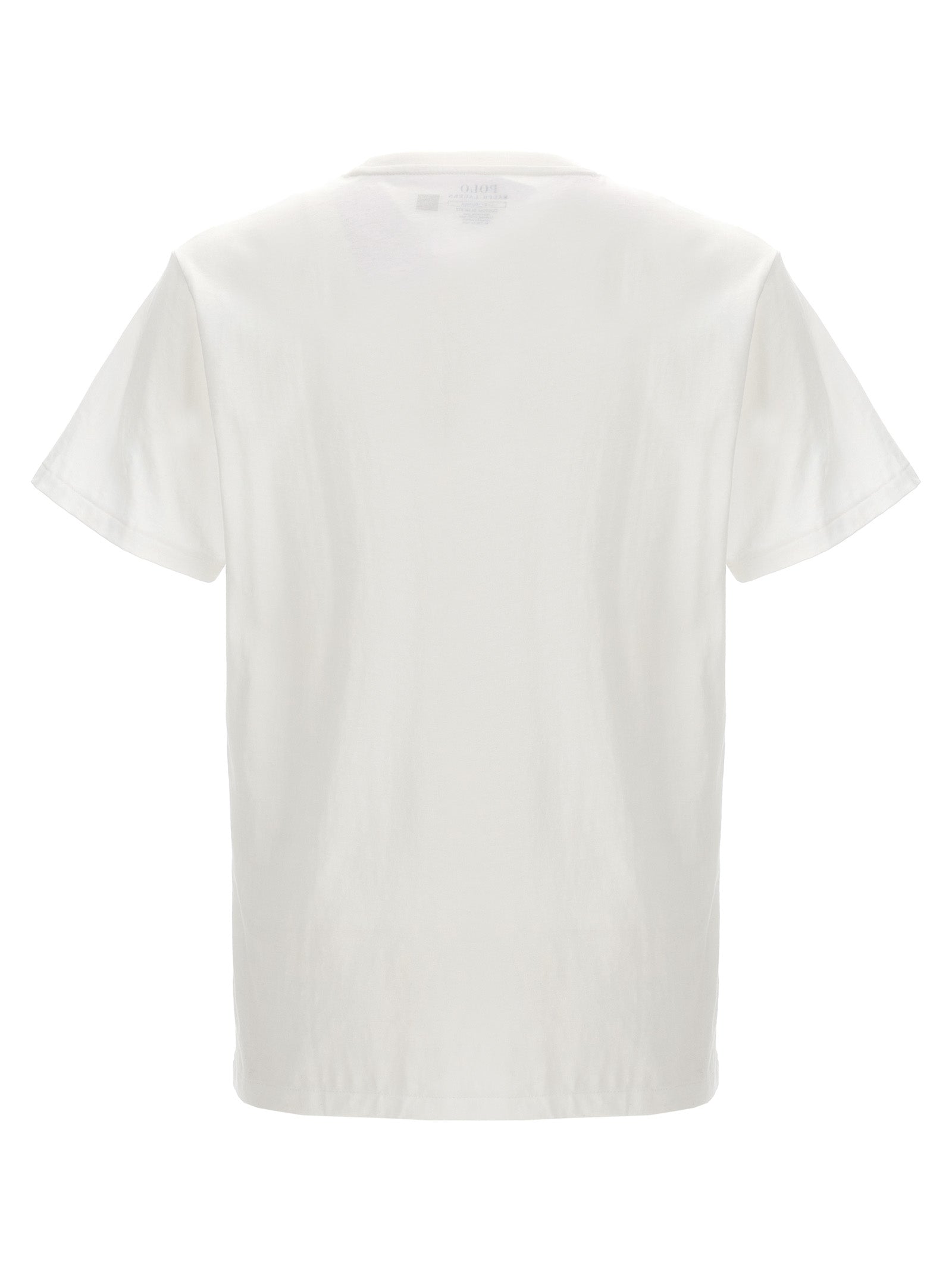 Polo Ralph Lauren White Cotton T-Shirt Polo Ralph Lauren