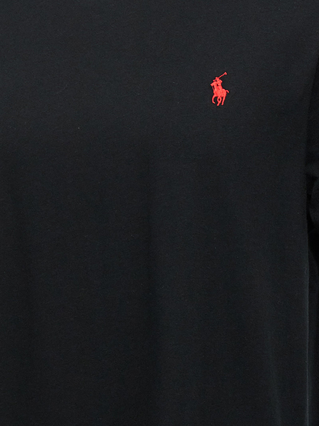 Polo Ralph Lauren Black Cotton T-Shirt