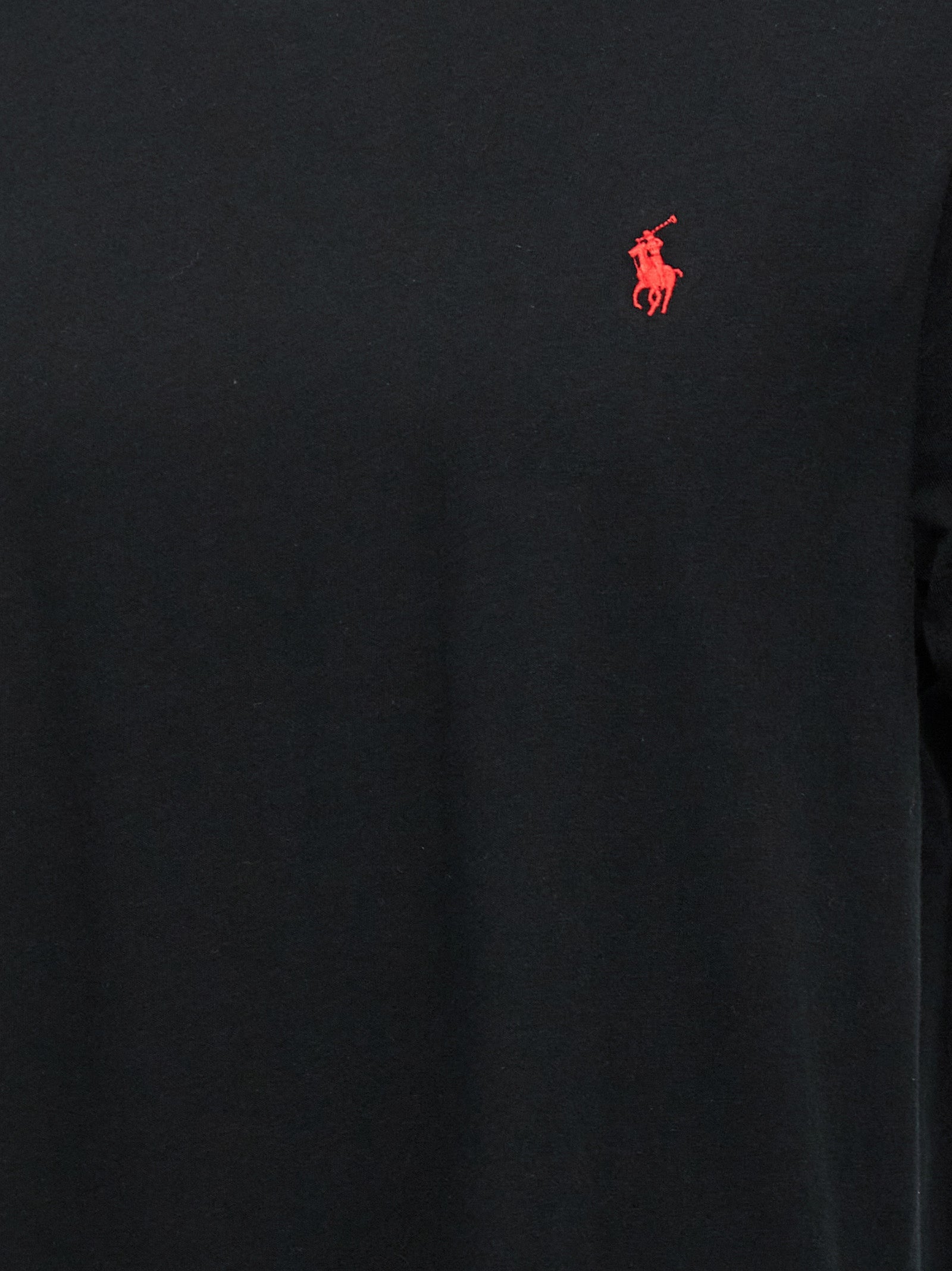 Polo Ralph Lauren Black Cotton T-Shirt