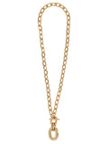 Paco Rabanne Gold Aluminum Necklace Paco Rabanne