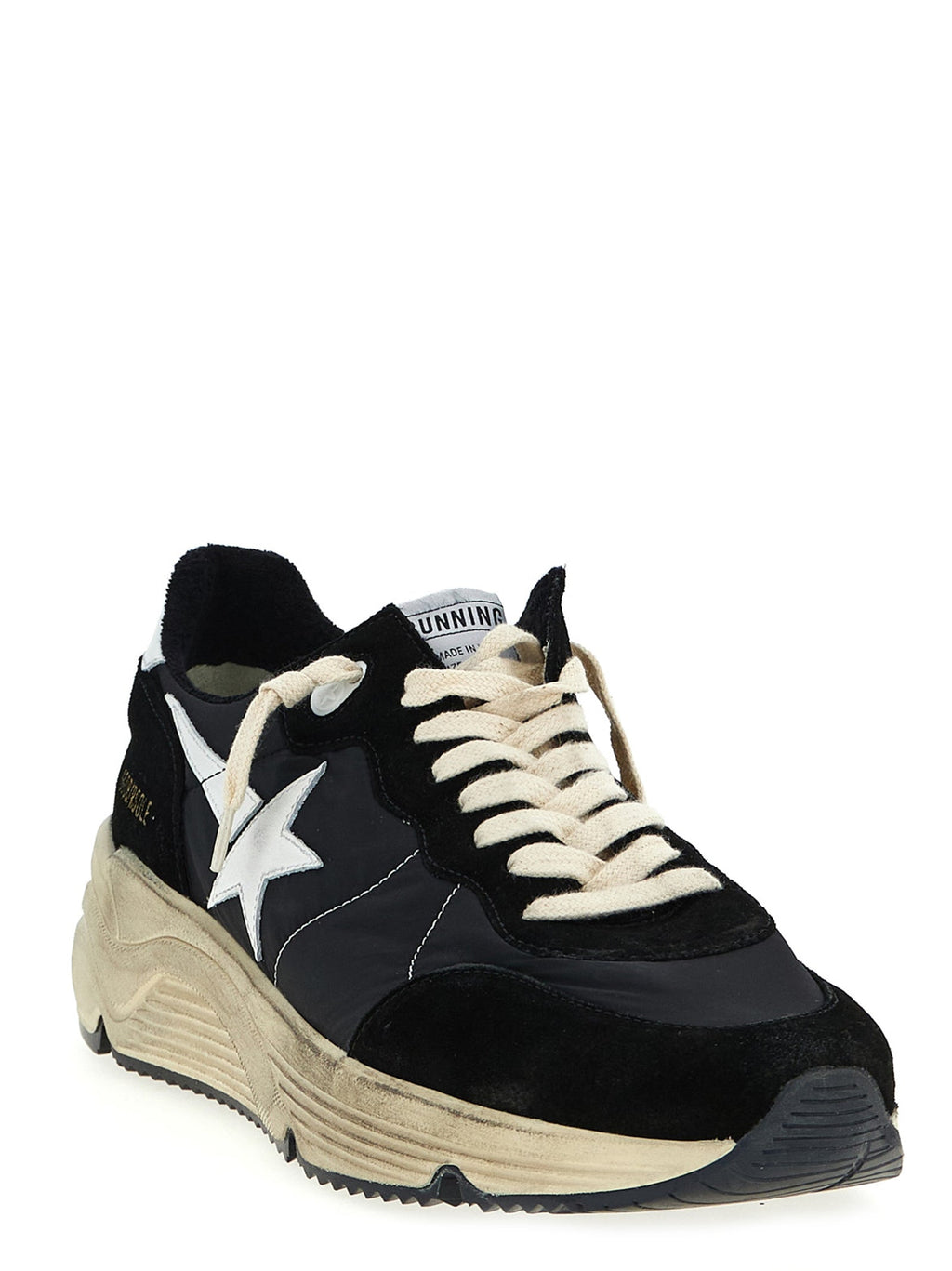 Golden Goose Bicolor Polyester Athletic Sneakers