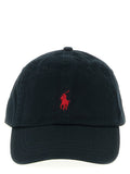 Polo Ralph Lauren Black Cotton Cap (Baseball Hat)