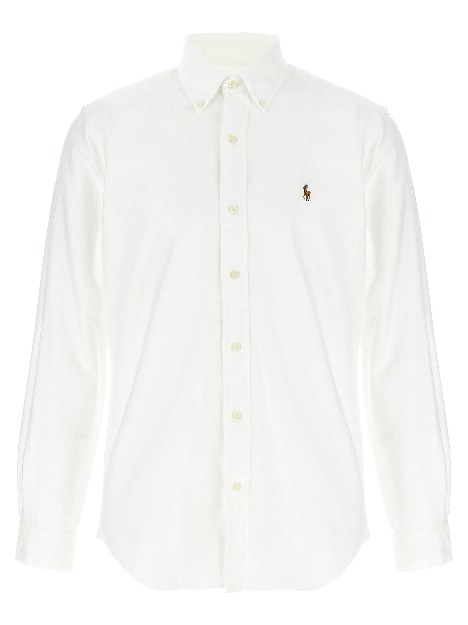 Polo Ralph Lauren White Cotton Blouse