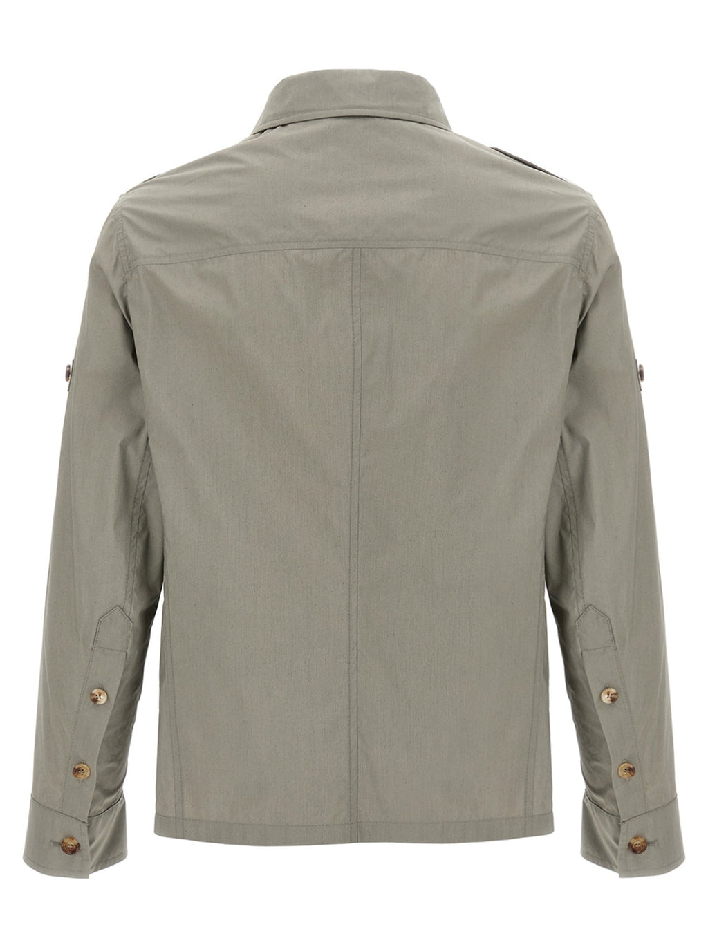 Brunello Cucinelli Bicolor Cotton Shell Jacket