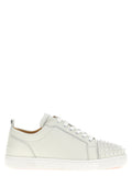 Christian Louboutin White Calfskin Low Top Sneakers