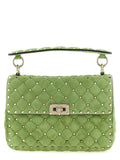 Valentino Garavani Bicolor Calfskin Shoulder Bag