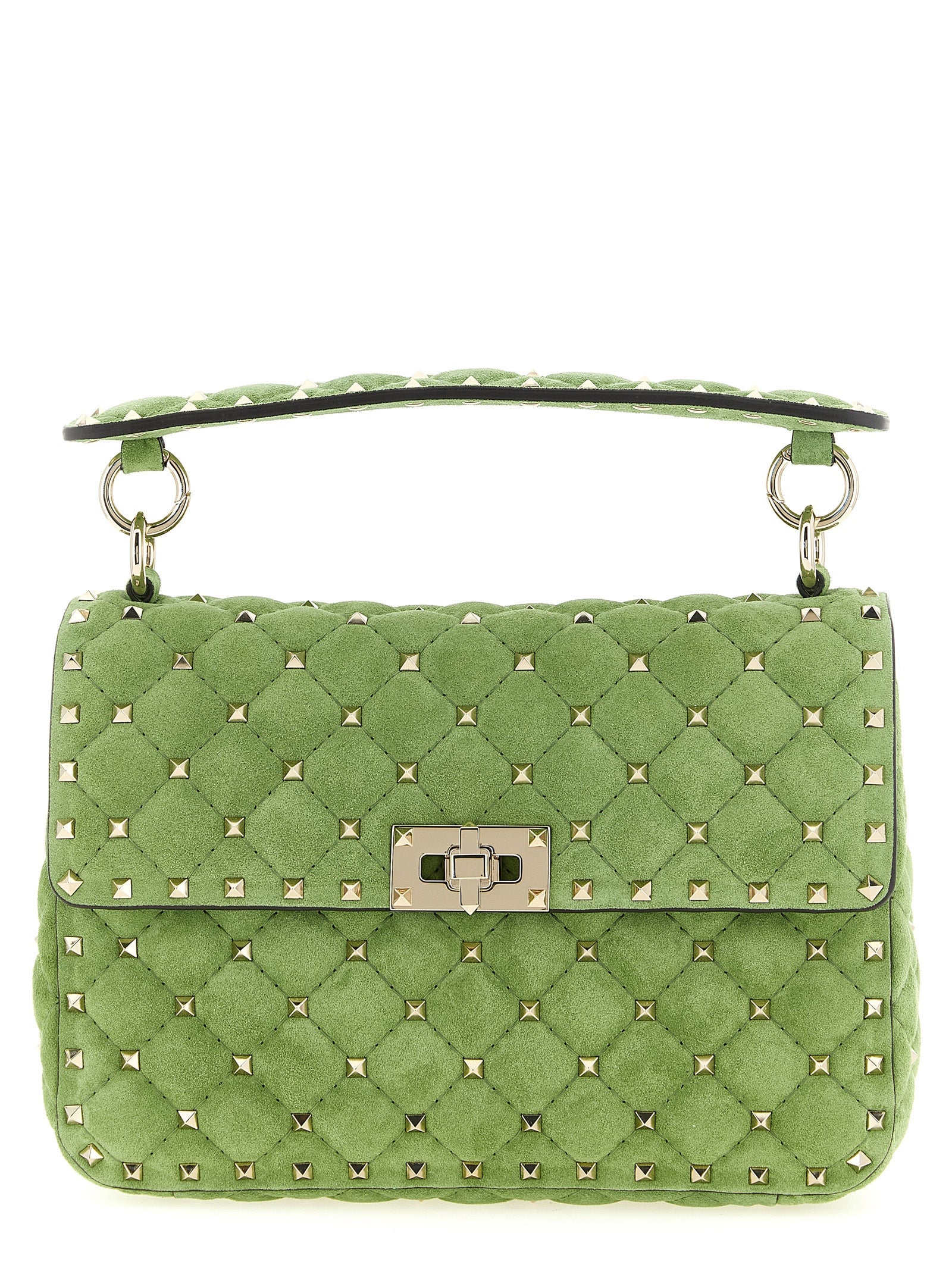 Valentino Garavani Bicolor Calfskin Shoulder Bag